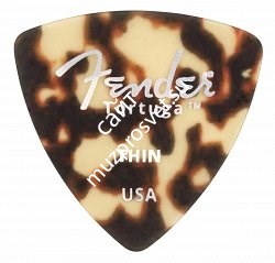 FENDER TORTUGA PICKS 346 THIN 6 PK Медиаторы (упакованы по 6 шт.), мягкие - фото 91330