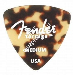 FENDER TORTUGA PICKS 346 MED 6 PK Медиаторы (упакованы по 6 шт.), средние - фото 91332