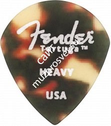 FENDER TORTUGA PICKS 551 HVY 6 PK Медиаторы (упакованы по 6 шт.), жесткие - фото 91342