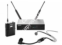 SHURE QLXD14E/SM35 G51 470-534 MHz радиосистема с поясным передатчиком QLXD1 и микрофоном SM35 - фото 91541