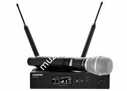 SHURE QLXD24E/SM86 G51 вокальная радиосистема с ручным передатчиком SM86, частоты 470-534 MHz - фото 91569
