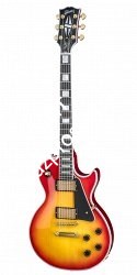 GIBSON CUSTOM LES PAUL CUSTOM HERITAGE CHERRY SUNBURST электрогитара с кейсом, цвет санберст, фурнитура Gold - фото 91752