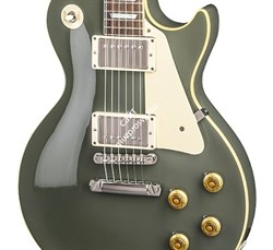 GIBSON CUSTOM LES PAUL STANDARD PLAIN TOP OXFORD GRAY электрогитара с кейсом, цвет серый, фурнитура никель - фото 91838