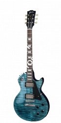 GIBSON CUSTOM LES PAUL STANDARD FIGURED TOP NORDIC BLUE электрогитара с кейсом, цвет синий фурнитура никель - фото 91880