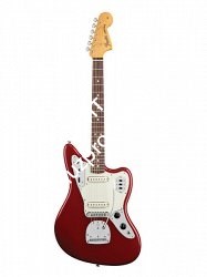 FENDER AM PRO JAGUAR RW Candy Apple Red электрогитара Jaguar, цвет красный металлик, накладка грифа палисандр - фото 91895