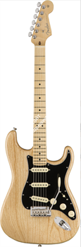 FENDER AM PRO STRAT Maple Fingerboard Natural электрогитара Stratocaster, цвет натуральный, накладка грифа клен - фото 91931