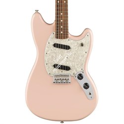 FENDER Mustang Pau Ferro Fingerboard Shell Pink электрогитара Mustang , цвет коралловый, накладка грифа Пао Ферро - фото 91967