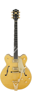 GRETSCH GUITARS G6122TFM Players Edition Country Gentleman® Bigsby®, Filter'Tron Pickups, Flame Maple, Amber Stain полуакустичес - фото 91983