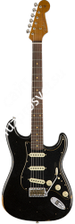 FENDER LIMITED EDITION RELIC ROASTED DUAL-MAG STRAT, BLACK электрогитара RELIC ROASTED DUAL-MAG STRAT, ограниченная серия - фото 92035