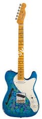 FENDER LIMITED EDITION RELIC 50S THINLINE TELE - BLUE FLOWER электрогитара RELIC 50S THINLINE TELE, голубые цветы - фото 92048