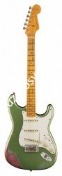 FENDER LIMITED EDITION RELIC '64 SPECIAL STRAT - AGED SAGE GREEN METALLIC OVER CHAMPAGNE SPARKLE электрогитара RELIC '64 SPECIAL - фото 92059