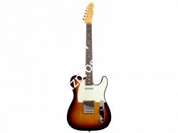 FENDER Reissue '62 Custom Telecaster, Rosewood Fingerboard, 3-Color Sunburst электрогитара '62 Custom Telecaster, цвет санберст - фото 92075