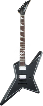 JACKSON USA Signature Gus G. Star, Rosewood Fingerboard, Satin Black with White Pinstripes электрогитара именная GUS G, цвет чер - фото 92087