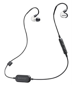 SHURE SE215SPE-W-BT1-EFS беспроводные внутриканальные Bluetooth наушники с одним динамическим драйвером, белые. - фото 92188