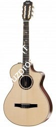 TAYLOR 812ce-N 800 Series, Nylon гитара электроакустическая классическая, форма корпуса Grand Concert, кейс - фото 92553