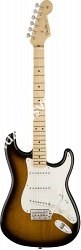 Fender American Original '50s Stratocaster®, Maple Fingerboard, 2-Color Sunburst Электрогитара с кейсом, двухцветный санберст - фото 92677