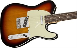 Fender American Original '60s Telecaster®, Rosewood Fingerboard, 3-Color Sunburst Электрогитара с кейсом, 3-х цветный санберст - фото 92744