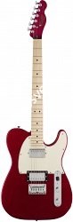 Fender Squier Contemporary Telecaster HH, Maple Fingerboard, Dark Metallic Red Электрогитара, звукосниматели HH, цвет темно-крас - фото 92963