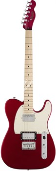 Fender Squier Contemporary Telecaster HH, Maple Fingerboard, Dark Metallic Red Электрогитара, звукосниматели HH, цвет темно-крас - фото 92964