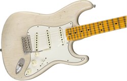 FENDER 2018 POSTMODERN STRAT® MPL - JOURNEYMAN RELIC® - AGED WHITE BLONDE Электрогитара с кейсом, цвет кремовый - фото 93148