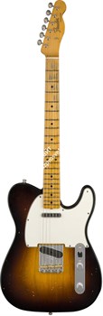 FENDER 2018 POSTMODERN TELE® MPL - JOURNEYMAN RELIC® - WIDE FADE 2-COLOR SUNBURST Электрогитара с кейсом, двухцветный санберст - фото 93172