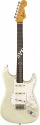 FENDER 2018 JOURNEYMAN RELIC® 1964 STRATOCASTER® - AGED OLYMPIC WHITE Электрогитара с кейсом, цвет кремовый - фото 93216