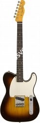 FENDER 2018 JOURNEYMAN RELIC® 1959 CUSTOM ESQUIRE® - CHOCOLATE 3-COLOR SUNBURST Электрогитара с кейсом, 3-х цветный санберст - фото 93286