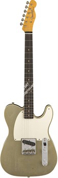 FENDER 2018 JOURNEYMAN RELIC® 1959 CUSTOM ESQUIRE® - AGED INCA SILVER Электрогитара с кейсом, цвет серебристый - фото 93302