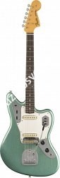 FENDER 2018 LUSH CLOSET CLASSIC 1964 JAGUAR® - AGED FIREMIST SILVER Электрогитара с кейсом, цвет серебристый - фото 93324