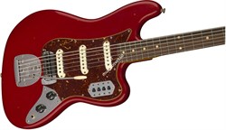 FENDER 2018 JOURNEYMAN RELIC® BASS VI - AGED DAKOTA RED Электрогитара с кейсом, цвет красный - фото 93346