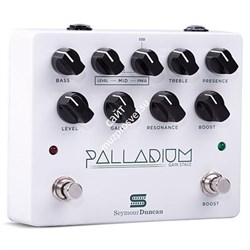 SEYMOUR DUNCAN Palladium Gain Stage Pedal, White напольная педаль эффекта дисторшн, цвет белый - фото 93378