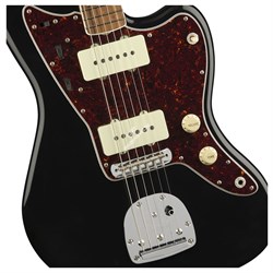 FENDER 60TH ANN JAZZMASTER PF BK Электрогитара, цвет черный. Юбилейная модель. - фото 93457