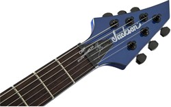 JACKSON CAB HT6 - MET BLU Электрогитара именная Chris Broderick, цвет синий металлик - фото 93680