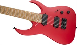 JACKSON MM JUGGERNAUT HT 7 STN RED Электрогитара именная Misha Mansoor, цвет красный - фото 93721