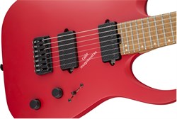 JACKSON MM JUGGERNAUT HT 7 STN RED Электрогитара именная Misha Mansoor, цвет красный - фото 93723