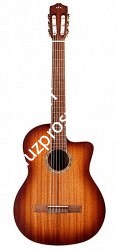 CORDOBA IBERIA C4-CE, Edge Burst finish гитара электроакустическая, классическая, корпус махогани, верхняя дека массив махогани, - фото 93789