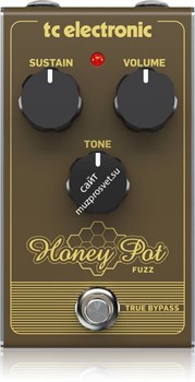 TC ELECTRONIC HONEY POT FUZZ напольная педаль эффекта фузз - фото 94359