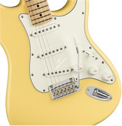 FENDER PLAYER STRAT MN BCR Электрогитара, цвет желтый - фото 95085