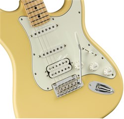 FENDER PLAYER STRAT HSS MN BCR Электрогитара, цвет желтый - фото 95165