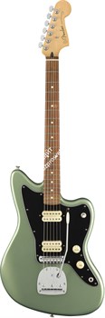 FENDER PLAYER JAZZMASTER PF SGM Электрогитара, цвет зеленый - фото 95370