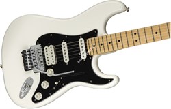 FENDER PLAYER STRAT FR HSS MN PWT Электрогитара, цвет белый, HSS, Floyd Rose - фото 95389