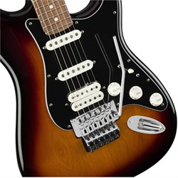 FENDER PLAYER STRAT FR HSS PF 3TSB Электрогитара, цвет санберст, HSS, Floyd Rose - фото 95394