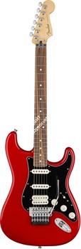 FENDER PLAYER STRAT FR HSS PF SRD Электрогитара, цвет красный, HSS, Floyd Rose - фото 95398