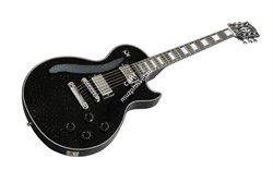 GIBSON CUSTOM Les Paul Custom Moonless Night Sparkle CH электрогитара, цвет Moonless Night, кейс в комплекте - фото 95663