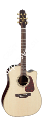 TAKAMINE PRO SERIES 5 P5DC электроакустическая гитара типа DREADNOUGHT CUTAWAY с кейсом, цвет натуральный - фото 95677