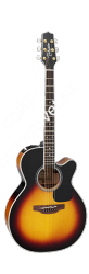 TAKAMINE PRO SERIES 6 P6NC BSB электроакустическая гитара типа NEX CUTAWAY с кейсом, цвет санбёрст - фото 95681