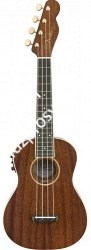 Fender G VanderWaal Sig Uke WN w/bag электроакустическое укулеле - фото 95829