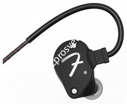 FENDER IEM Ten 5 Flat Black Внутриканальные наушники, 10мм HDD драйвер, 5 HDBA твит, 111дБ, 34 Ом, черные - фото 95851