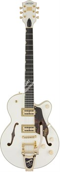 GRETSCH G6659TG-VWH BRDKSTR VINT WHT WC Полуакустическая гитара, Bigsby, цвет зеленый - фото 95902