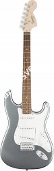 FENDER SQUIER AFFINITY STRAT LRL SLS электрогитара Stratocaster, накладка - лаурэль, цвет серебристый - фото 96017